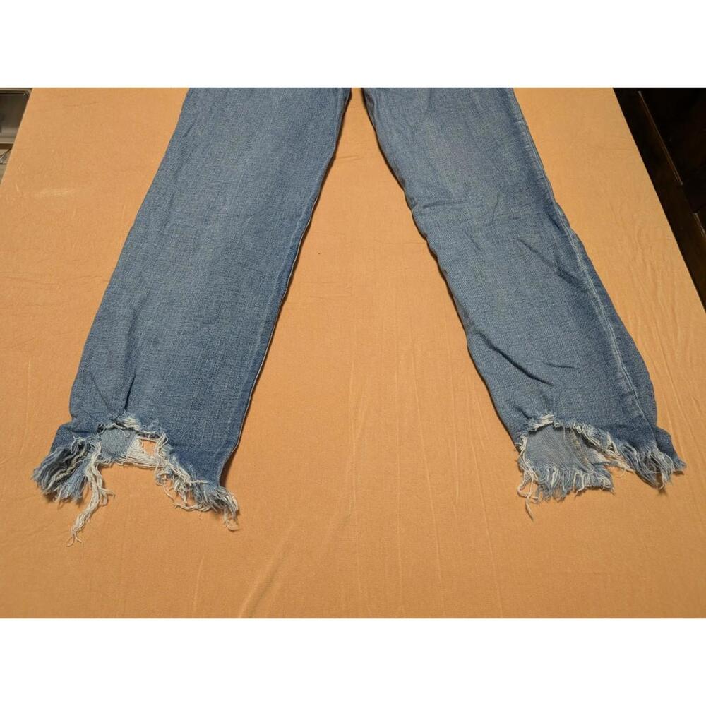 Sneak Peak Ladies Distressed High Rise Jeans Size 11 - Picture 8 of 9